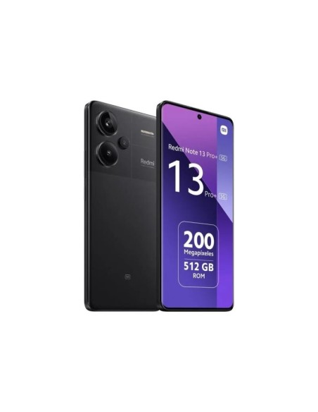 SMARTPHONE XIAOMI REDMI NOTE 13 PRO+ 6.67 1.5K 8GB/256GB/200MP/NFC/5G BLACK