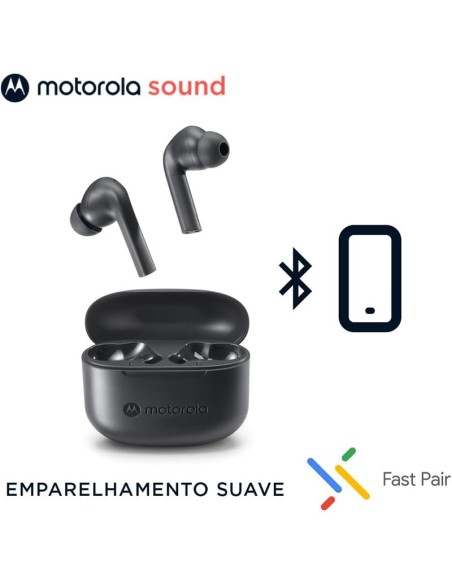 AURICULARES MOTOROLA MOTO BUDS 065 IN EAR ANC BLUETOOTH 5.3 BLACK