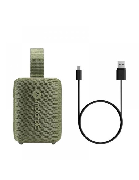 ALTAVOZ MOTOROLA ROKR 300 WIRELESS BLUETOOTH 5.3 IP67 GREEN