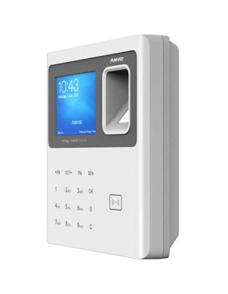 TERMINAL CONTROL DE PRESENCIA ANVIZ W1-PRO LECTOR HUELLA RFID PIN USB WHITE