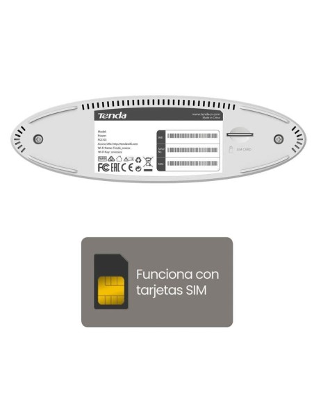 WIRELESS ROUTER TENDA 4G06 WIFI 4G 300MBPS VOLTE