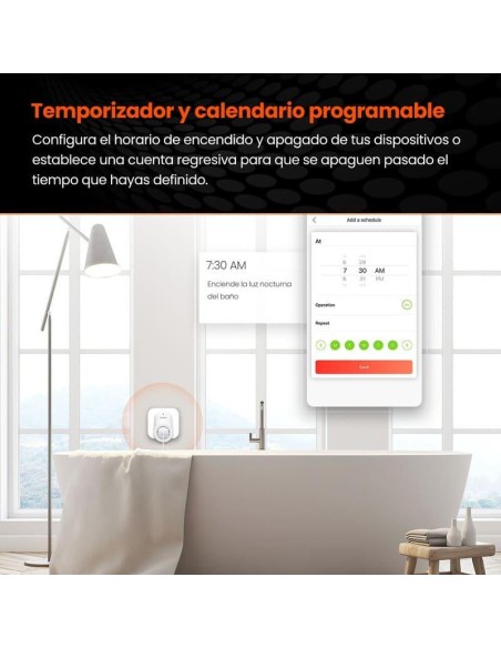 ENCHUFE INTELIGENTE TENDA SP6 WIFI 2.4GHZ