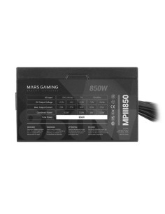 FUENTE DE ALIMENTACION MARS GAMING MPIII 850W ATX 2