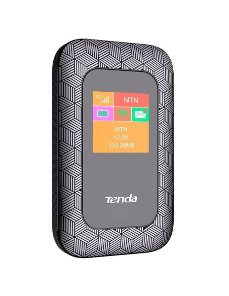 WIRELESS ROUTER PORTABLE TENDA WIFI 4G LTE 150MBPS V4.0 CON PANTALLA