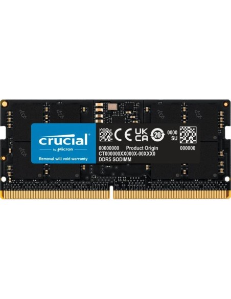 MEMORIA SODIMM 24GB CRUCIAL DDR5 5600MHZ