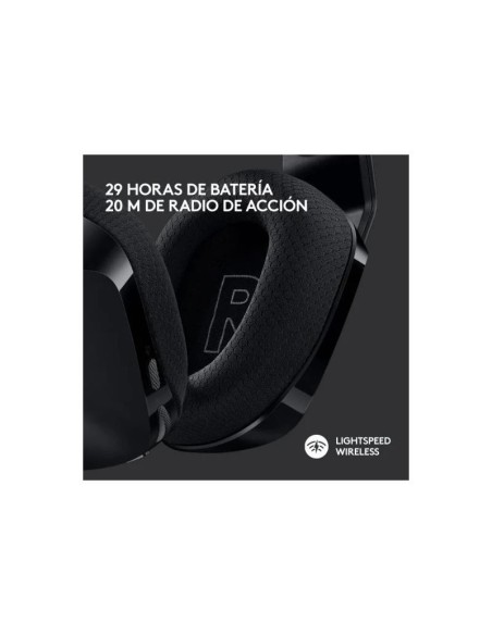 AURICULARES + MICROFONO LOGITECH GAMING G733 RGB WIRELESS BLACK