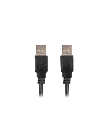 CABLE USB LANBERG USB-A M/M 1.8M BLACK