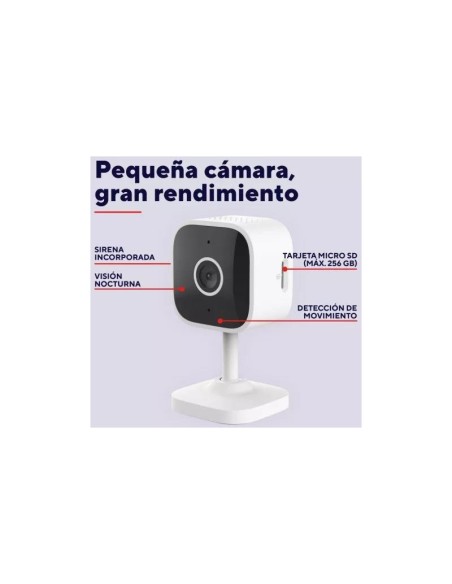 CAMARA IP TRUST IPCAM-2900 WIFI 2K INTERIOR WHITE