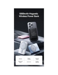 POWERBANK VENTION 5000MAH 20W WIRELESS SMARTPHONE MAGNETIC WHITE 2