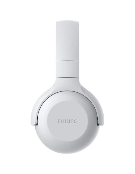 AURICULARES + MICROFONO PHILIPS TAUH202 BLUETOOTH WHITE
