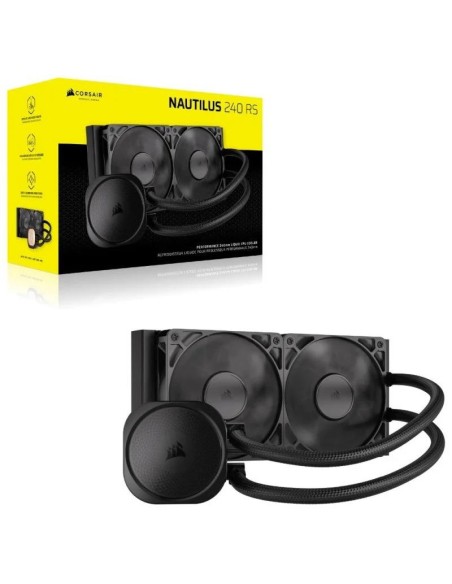 REFRIGERACION LIQUIDA CPU CORSAIR NAUTILUS 240MM BLACK