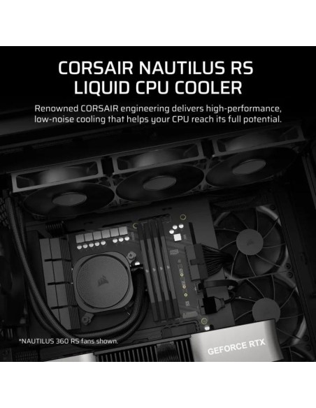 REFRIGERACION LIQUIDA CPU CORSAIR NAUTILUS 240MM BLACK