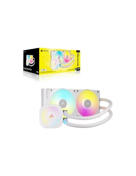 REFRIGERACION LIQUIDA CPU CORSAIR TITAN 240 RX 240MM RGB WHITE