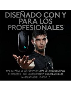 RATON GAMING LOGITECH G PRO WIRELESS 25600DPI RGB BLACK 2