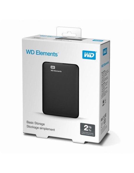 DISCO DURO EXTERNO WESTERN DIGITAL ELEMENTS 2TB 2,5 USB 3.0