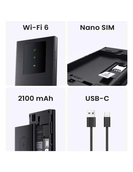 WIRELESS ROUTER PORTABLE TENDA WIFI 4G LTE 150MBPS V4.0