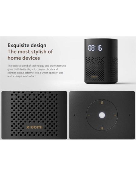 ALTAVOZ XIAOMI SMART SPEAKER INTELIGENTE WIFI BLUETOOTH 5.0 BLACK