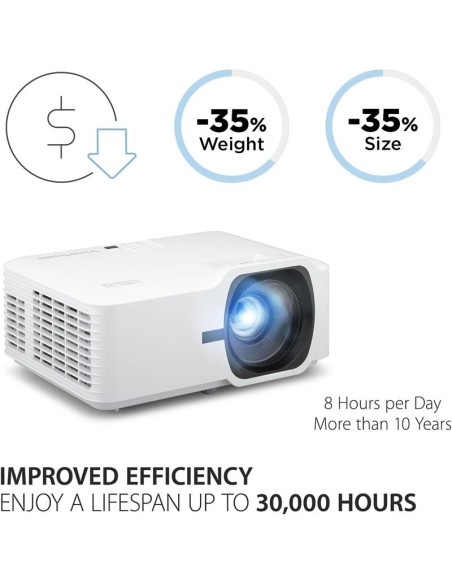 PROYECTOR VIEWSONIC LS740HD 5000L FHD HDMI 3YR GARANTIA