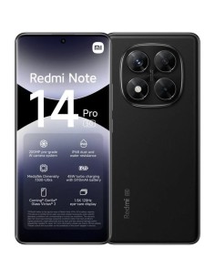 SMARTPHONE XIAOMI REDMI NOTE 14 PRO 6.67 12GB/512GB/200MP/NFC/5G BLACK