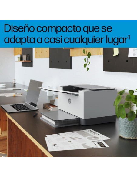 IMPRESORA HP LASER MONOCROMO LASERJET M209D DUPLEX WHITE