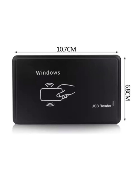 LECTOR DE TARJETAS RFID 125KHZ PORTABLE USB
