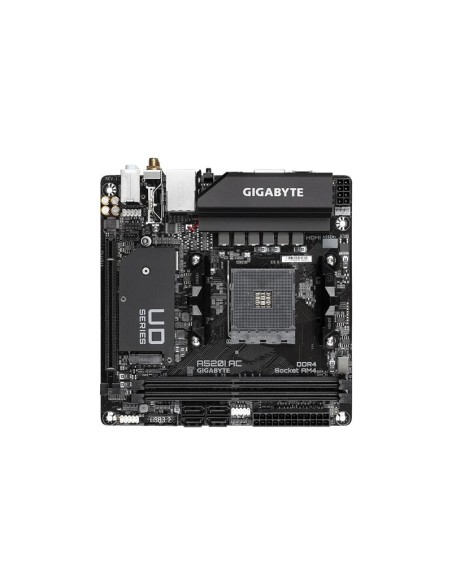 PLACA BASE GIGABYTE GA-A520I-AC AMD AM4 MINI-ITX HDMI + DISPLAYPORT