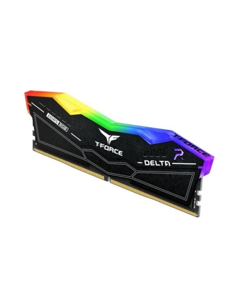 KIT MEMORIA RAM TEAMGROUP DELTA 32GB (2X16GB) DDR5 6000MHZ RGB CL38 BLACK