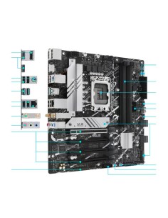 PLACA BASE ASUS PRIME B760M-A CSM WIFI MATX 4XDDR5 HDMI + DP 2