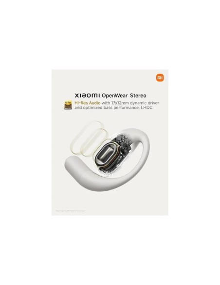 AURICULARES XIAOMI OPENWEAR STEREO WIRELESS TACTIL BLUETOOTH 5.3 ENC BLACK