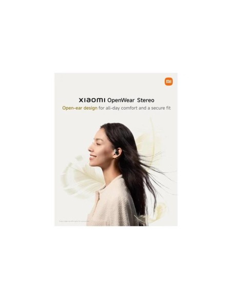 AURICULARES XIAOMI OPENWEAR STEREO WIRELESS TACTIL BLUETOOTH 5.3 ENC BLACK