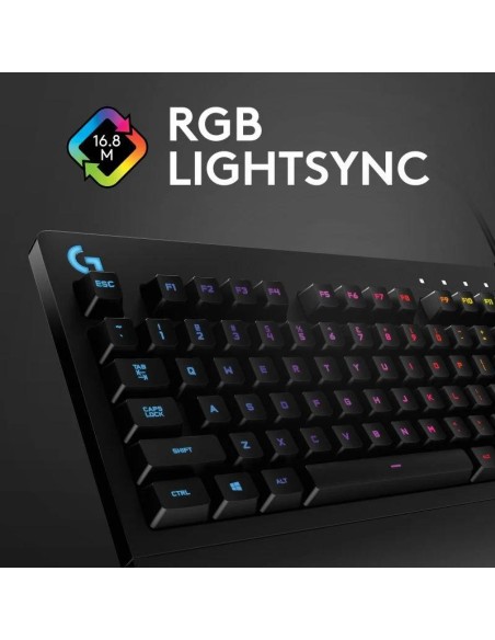TECLADO GAMING LOGITECH G213 USB RGB BLACK