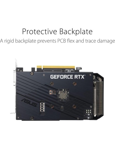 TARJETA DE VIDEO ASUS DUAL NVIDIA RTX3050 8GB V2 OC GDRR6 PCIE