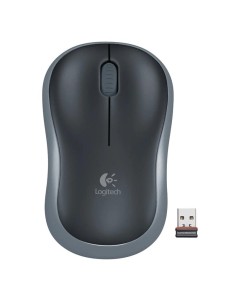 RATON LOGITECH M185 WIRELESS 1000DPI GREY 2