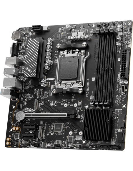 PLACA BASE MSI B650M-P PRO MATX 4XDDR5 HDMI + DP + VGA