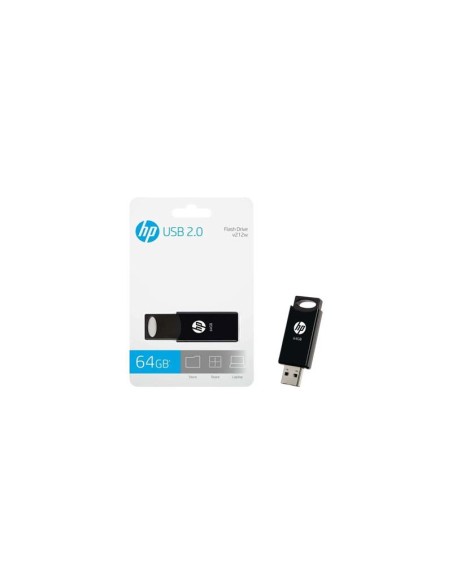 PEN DRIVE 64GB HP V212W USB 2.0 BLACK