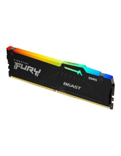 MEMORIA RAM 8GB KINGSTON DDR5 6000MHZ FURY BEAST CL36 135V RGB 2