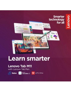 TABLET LENOVO M11 11 8GB/128GB MEDIATEK HELIO + PEN + FUNDA 2