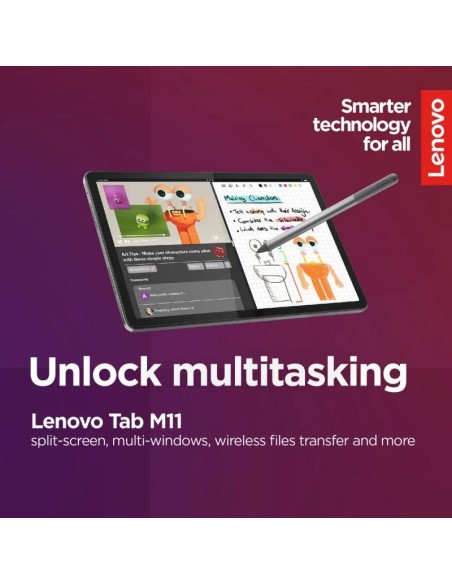 TABLET LENOVO M11 11 8GB/128GB MEDIATEK HELIO + PEN + FUNDA