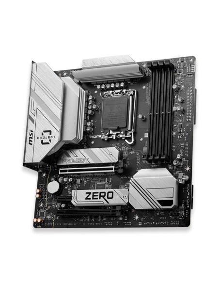 PLACA BASE MSI PRO B760M-PROJECT ZERO MATX 4XDDR5 HDMI + DP