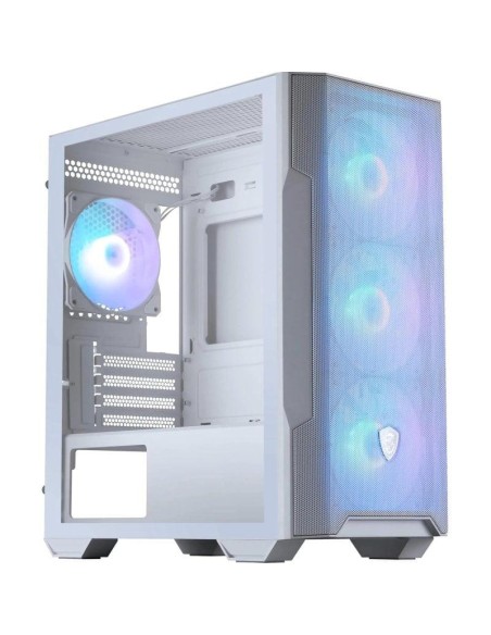 CAJA ORDENADOR GAMING MSI MAG FORGE M100R MATX ARGB WHITE