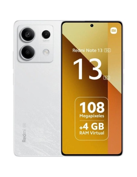 SMARTPHONE XIAOMI REDMI NOTE 13 6.67 FHD+ 6GB/128GB/108MP/NFC/5G WHITE