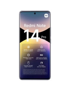 SMARTPHONE XIAOMI REDMI NOTE 14 PRO 6.67 FHD+ 8GB/256GB/200MP/NFC/5G PURPLE