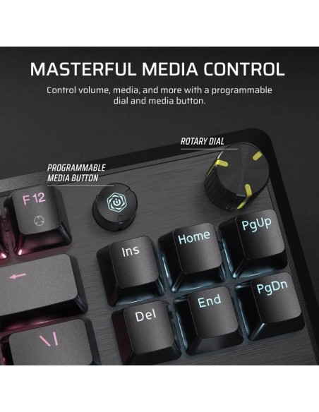 TECLADO GAMING CORSAIR K70 CORE TKL-MLX RGB USB BLACK