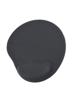ALFOMBRILLA GEMBIRD REPOSAMUÑECAS GEL MOUSE PAD BLACK