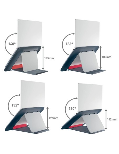 SOPORTE LEITZ SOBREMESA PARA NOTEBOOK ERGONOMICO 13-17